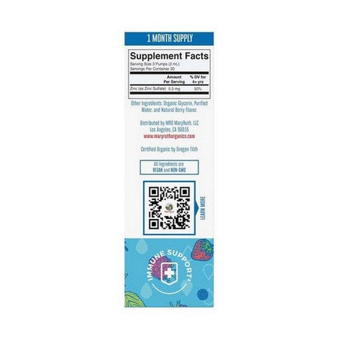 MaryRuth's, Kids Ionic Zinc Drops, 2 Oz MaryRuth's