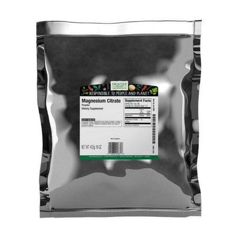 Frontier Coop, Magnesium Citrate Powder, 1 Lb