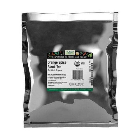 Frontier Coop, Organic Orange Spice Black Tea, 1 Lb