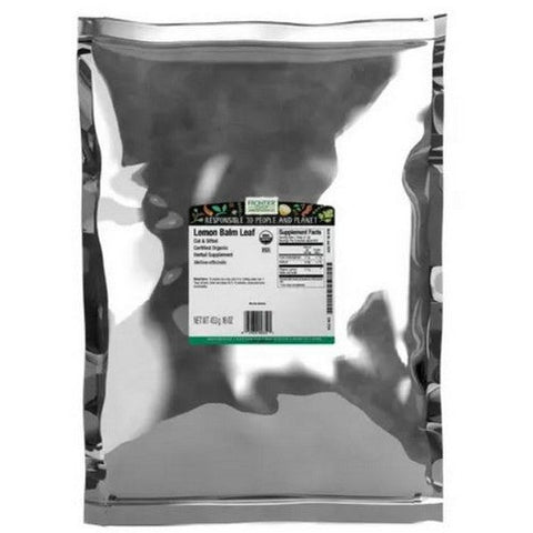 Frontier Coop, Organic Lemon Balm Leaf Cut & Sifted, 1 Lb Frontier Coop