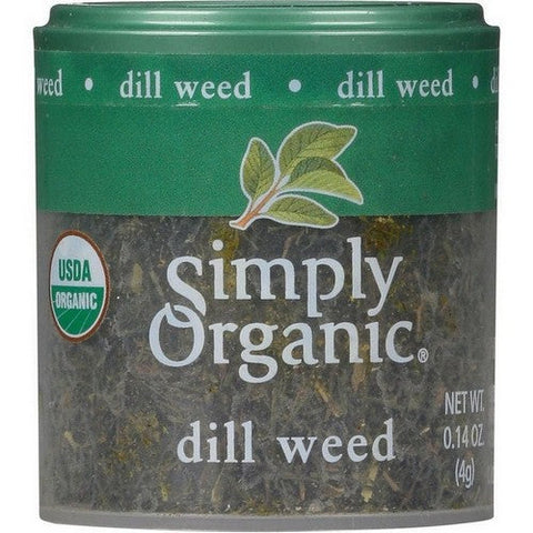 Simply Organic, Organic Dill Weed, 0.14 Oz Simply Organic