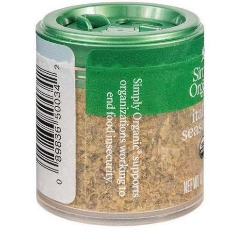 Simply Organic, Organic Italian Seasoning, 0.14 Oz Simply Organic