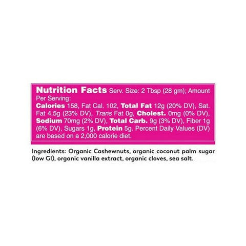 Karmalize.Me, Organic Cashew Butter, 6 Oz Karmalize.Me