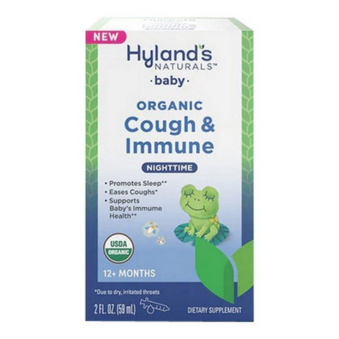 Hylands, Baby Cough And Immune Night, 2 Oz Hylands