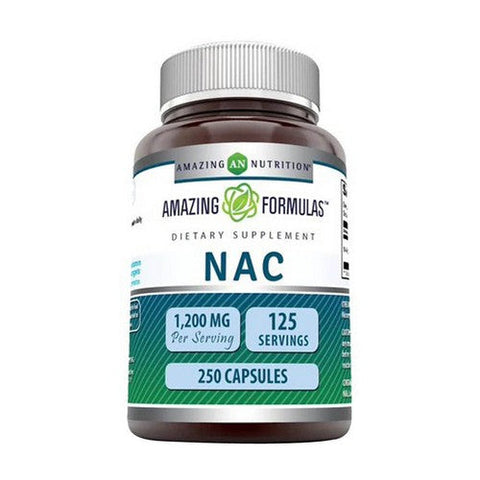 Amazing Nutrition, Amazing Formulas NAC, 600 mg, 250 Caps Amazing Nutrition