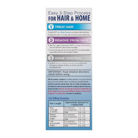 Rid, Lice Treatment Complete Kit, 1 Each Rid