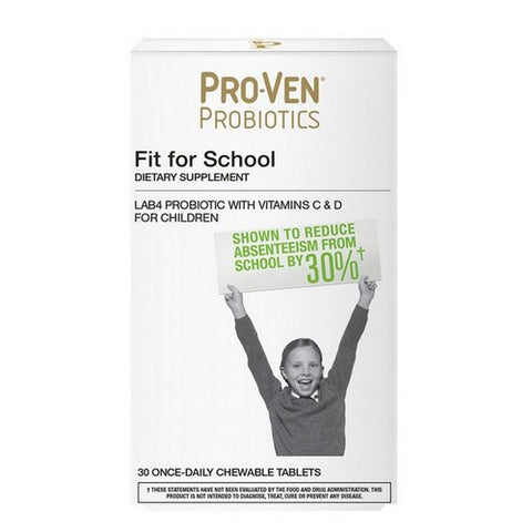Pro-Ven Probiotics, Fit For School Chewables, 30 Chews Pro-Ven Probiotics