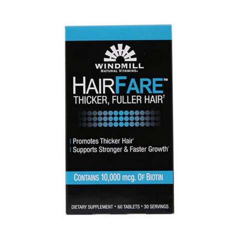 Hair Fare Tablets 60 Tablets by Windmill