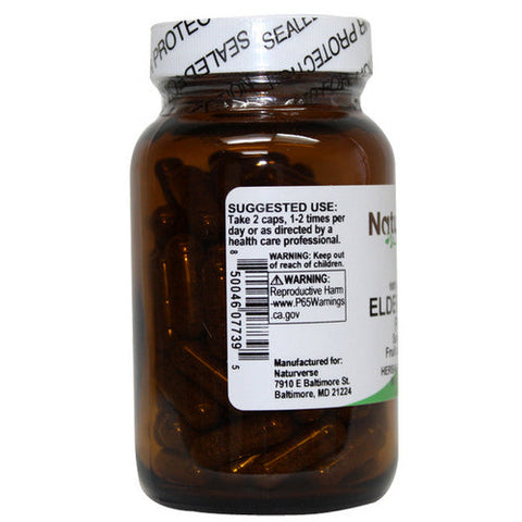 Naturverse, Elderberry Plus Powder Capsules, 90 VegCaps Naturverse