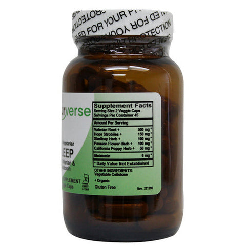 Naturverse, Sleep Powder Capsules, 90 VegCaps