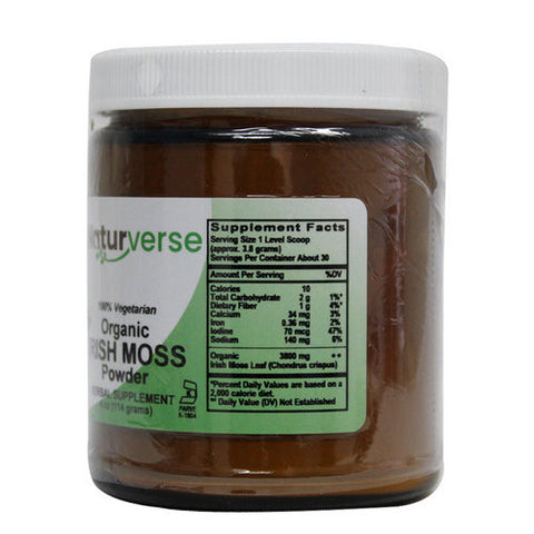 Naturverse, Organic Irish Moss Thallus Powder, 4 Oz