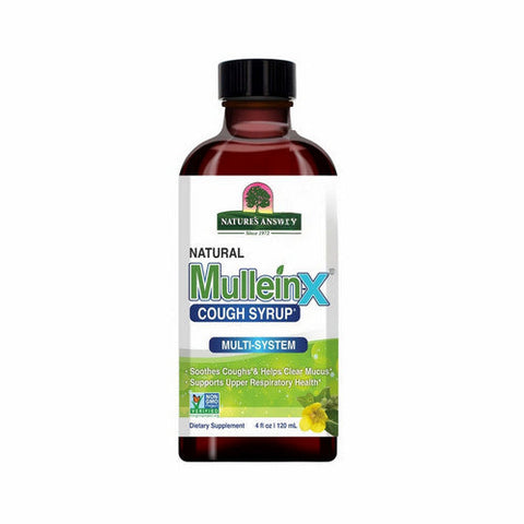 Nature's Answer, Mullein-X Cough Syrup Multi System, 4 Oz Nature's Answer