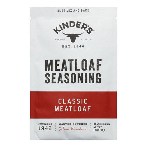 Kinders, Classic Seasoning Meatloaf, 1.1 Oz (Case Of 15) Kinders