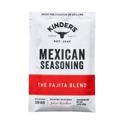 Kinders, Mexican Seasoning The Fajita Blend, 1 Oz (Case Of 15) Kinders