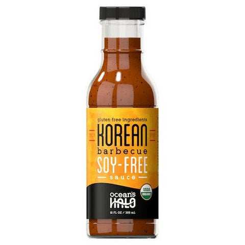 Ocean's Halo, Organic Korean BBQ Soy Free Sauce, 12 Oz(Case Of 6) Ocean's Halo