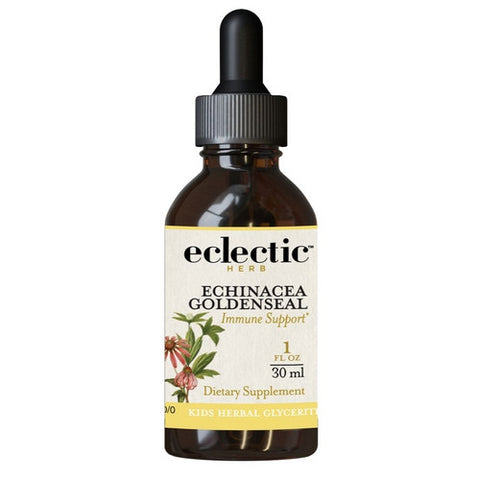 Kid's Echinacea Goldenseal Orange 1 Oz Alcohol Free by Eclectic Herb