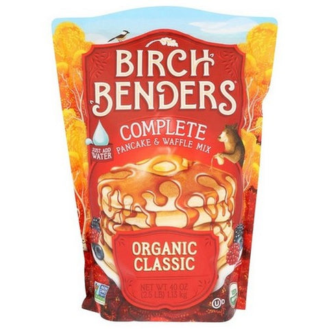 Birch Benders, Organic Pancake And Waffle Mix Classic, 40 Oz(Case Of 6) Birch Benders
