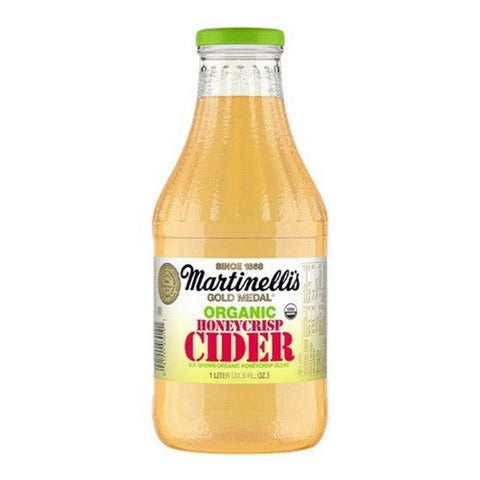 Martinellis, Organic Honeycrisp Cider, 33.8 Oz(Case Of 6) Martinellis