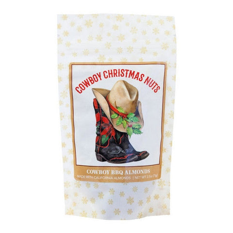 Maisie Janes, BBQ Cowboy Christmas Almonds, 2.5 Oz(Case Of 12) Maisie Janes