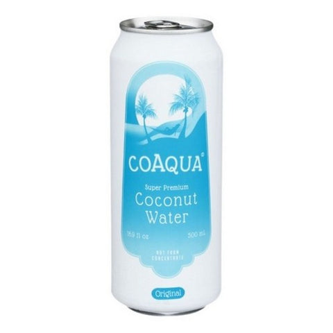 Coaqua, Original Super Premium Coconut Water, 16.9 Oz(Case Of 12) Coaqua