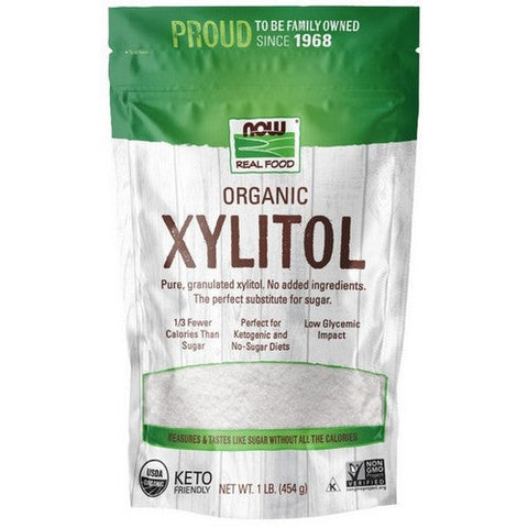 Now Foods, Organic Xylitol, 1 Lb Now Foods