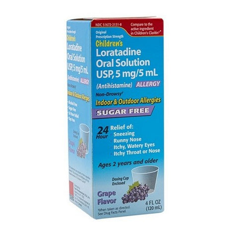 Taro, Loratadine Orgal Solution Indoor And Outdoor, 120 mL Taro
