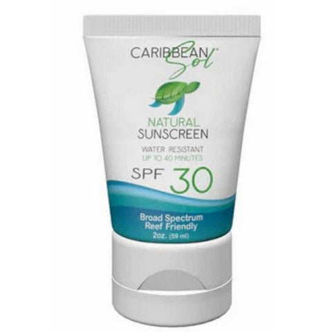 Caribbean Solutions, Mineral Sunscreen SPF 30, 2 Oz Caribbean Solutions