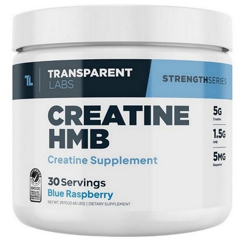 Transparent Labs, Creatine HMB, Blue Raspberry 10.4 Oz Transparent Labs