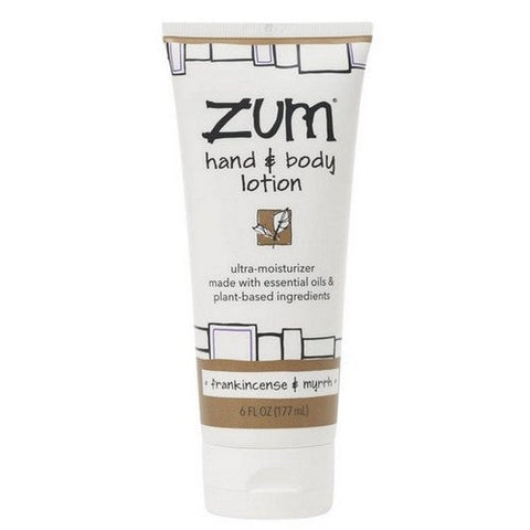 Zum, Frankincense And Myrrh Hand And Body Lotion, 6 Oz Zum