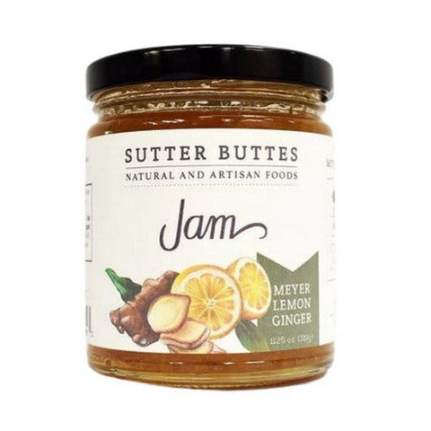 Sutter Buttes, Meyer Lemon Ginger Jam, 11.25 Oz Sutter Buttes