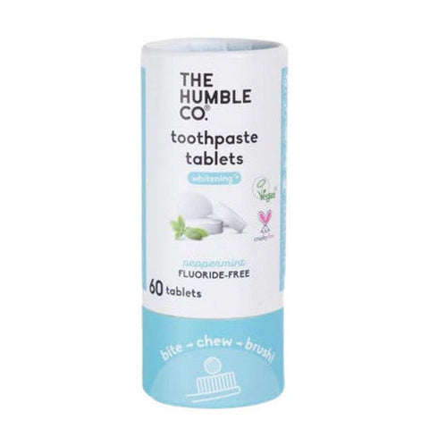 The Humble Co, Peppermint Whitening Toothpaste Tablet, 60 Count The Humble Co