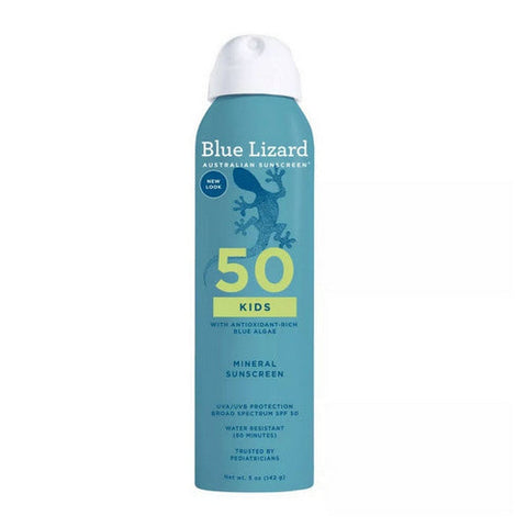 Blue Lizard, Australian Sunscreen Kids Mineral Spray Spf 50+, 5 Oz Blue Lizard