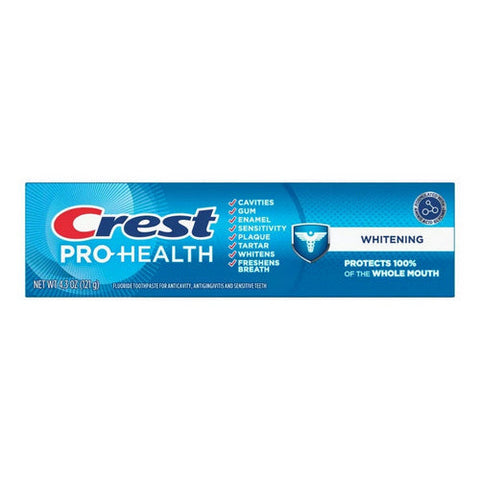 Crest, Pro Health Whitening Gel Toothpaste, 4.3 Oz Crest