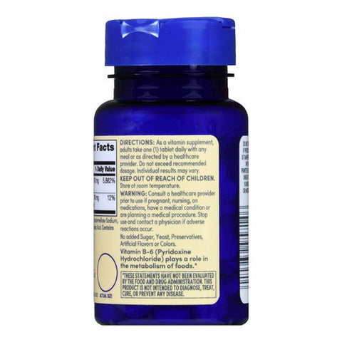 Foster And Thrive, Vitamin B-6, 100 Mg, 100 Tabs Foster And Thrive