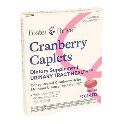 Foster And Thrive, Cranberry, 50 Caps Foster And Thrive