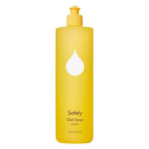 Safely, Bright Dish Soap, 16 Oz (Case Of 6) Safely