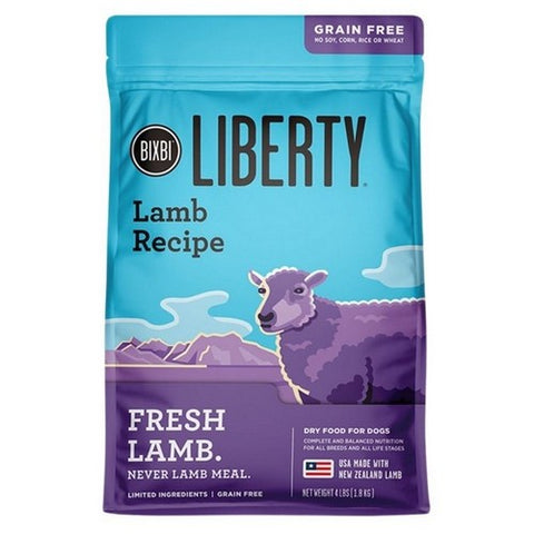 Liberty Fresh Grain Free Lamb Recipe Dry Dog Food 4 Lbs (Case Of 6) by Bixbi