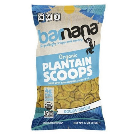 Barnana, Organic Plantain Scoops Rowdy Ranch, 5 Oz (Case Of 6) Barnana