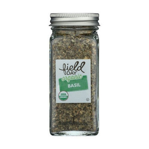 Field Day, Organic Herb Basil, 0.5 Oz (Case Of 6) Field Day