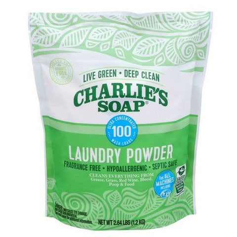 Charlies Soap, Laundry Powder, 2.64 Lbs (Case Of 6) Charlies Soap