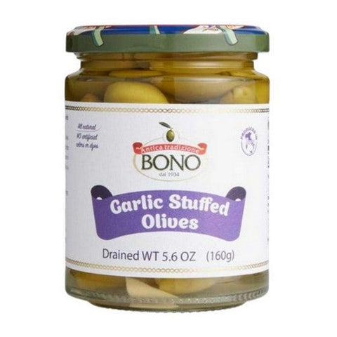 Bono, Garlic Stuffed Olives, 5.6 Oz (Case Of 6) Bono