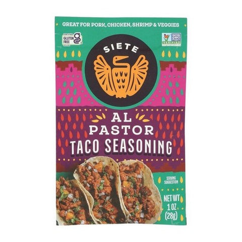Siete, Al Pastor Taco Seasoning, 1 Oz (Case Of 12) Siete