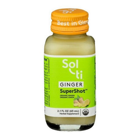 Solti, Classic Ginger Supershot, 2 Oz(Case Of 12) Solti