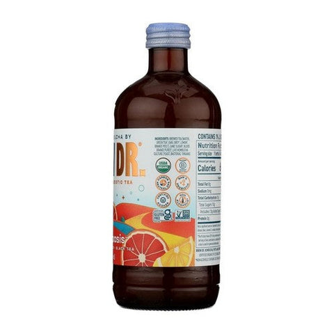 Brew Dr Kombucha, Organic Citrus Earl Grey, 14 Oz (Case Of 12) Brew Dr Kombucha