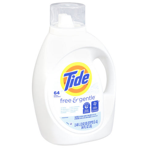 Free And Gentle Liquid Laundry Detergent 84 Oz (Case Of 4) by Tide