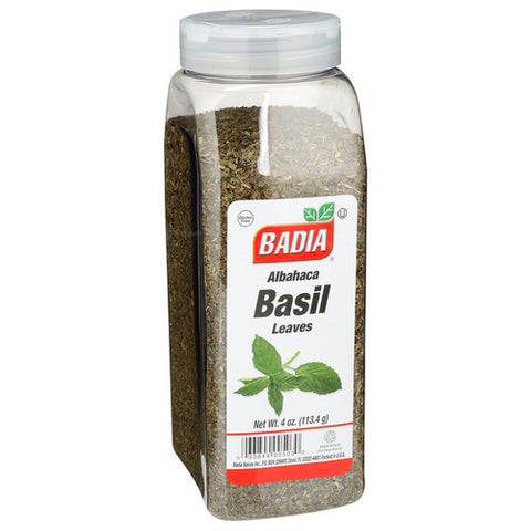 Badia Basil Leaves 4 Oz (Case Of 6) by Badia