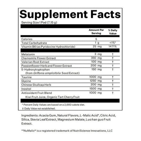 Blueshift Nutrition, Sleep Lemon Lavender, 3.64 Oz X 14 Count