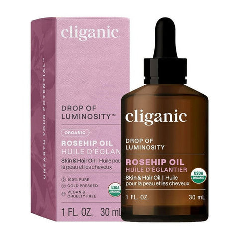 Cliganic, Organic Rosehip Oil, 1 Oz Cliganic