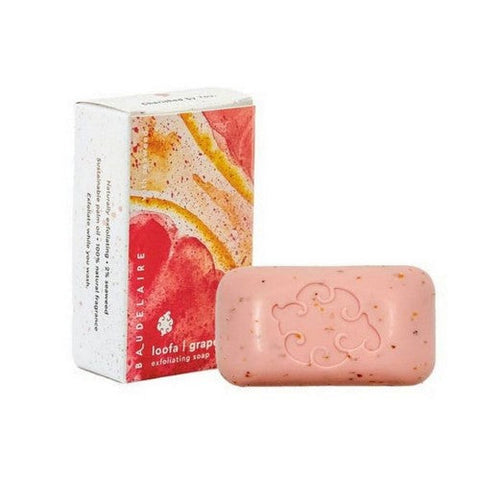 Baudelaire, Grapefruit Exfoliating Loofa Soap, 5 Oz Baudelaire