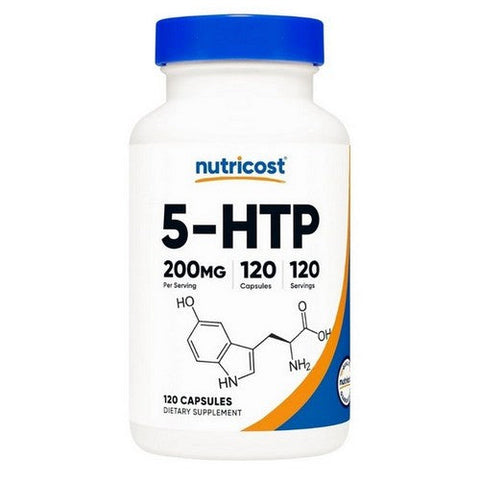 Nutricost, 5-HTP Capsules, 200 Mg, 120 Count Nutricost